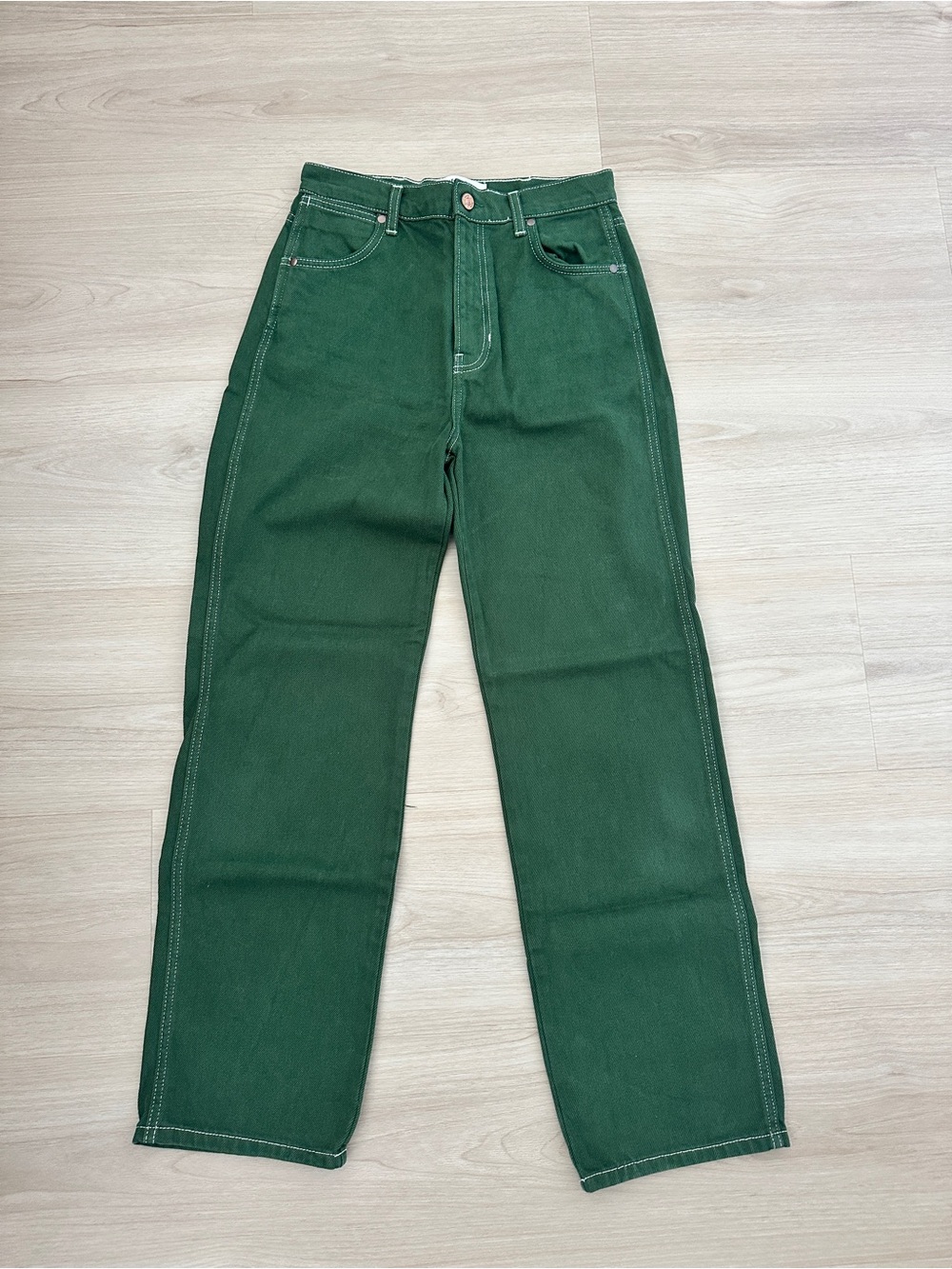 Reformation Cowboy High Rise Straight Jeans